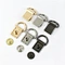 Meetee BF214 11*24mm Bag Hardware Accessories Buckles Bag Chain Connecting Buckle Side Buckle D Ring